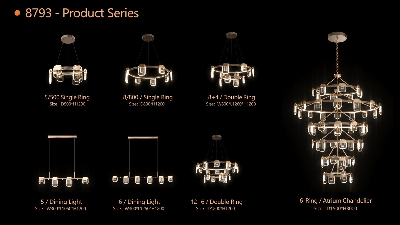 Jingpo Crystal Lamp Series - Lighting Fixtures | CHEERFUL Kenya image 3 detail view