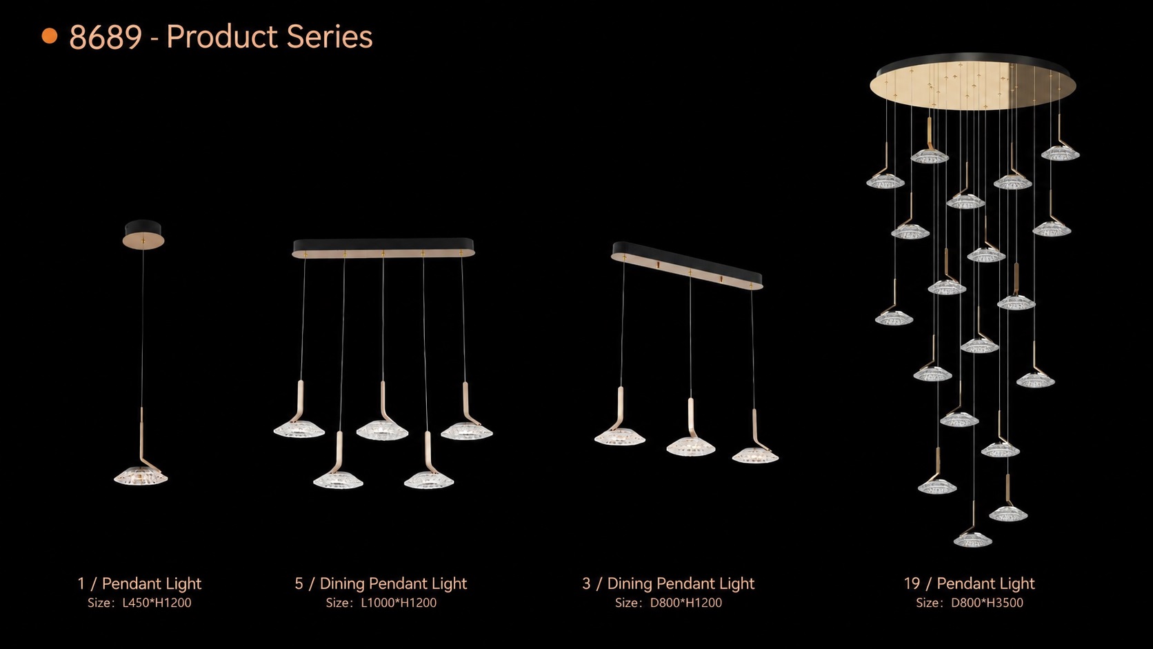 Dandelion Crystal Lamp Series - Lighting Fixtures | CHEERFUL Kenya image 3 detail view