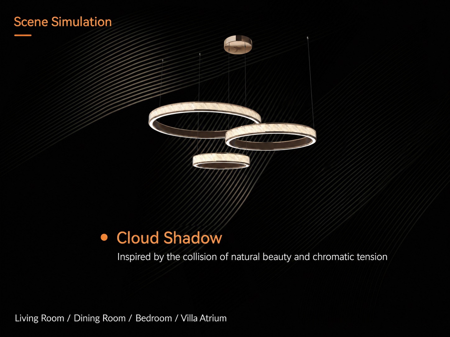 Cloud Crystal Lamp Series - Lighting Fixtures | CHEERFUL Kenya detail view