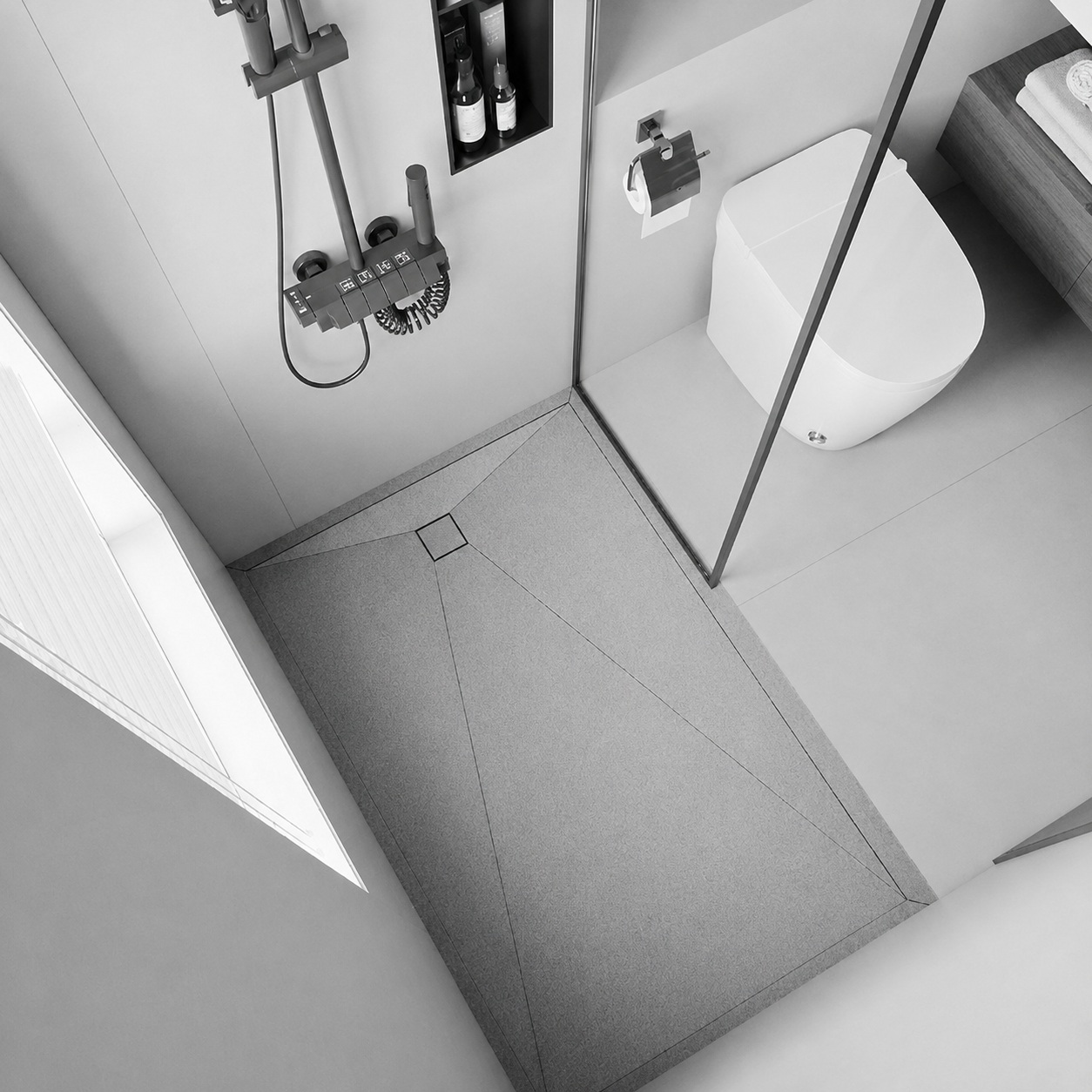 Custom Anti-Leak Shower Tray - Sanitary Ware | CHEERFUL Kenya