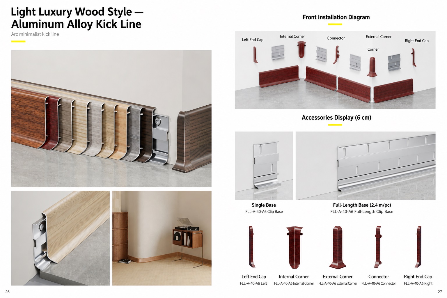 Skirting Line - Wooden Wind Series - Flooring | CHEERFUL Kenya image 3 detail view