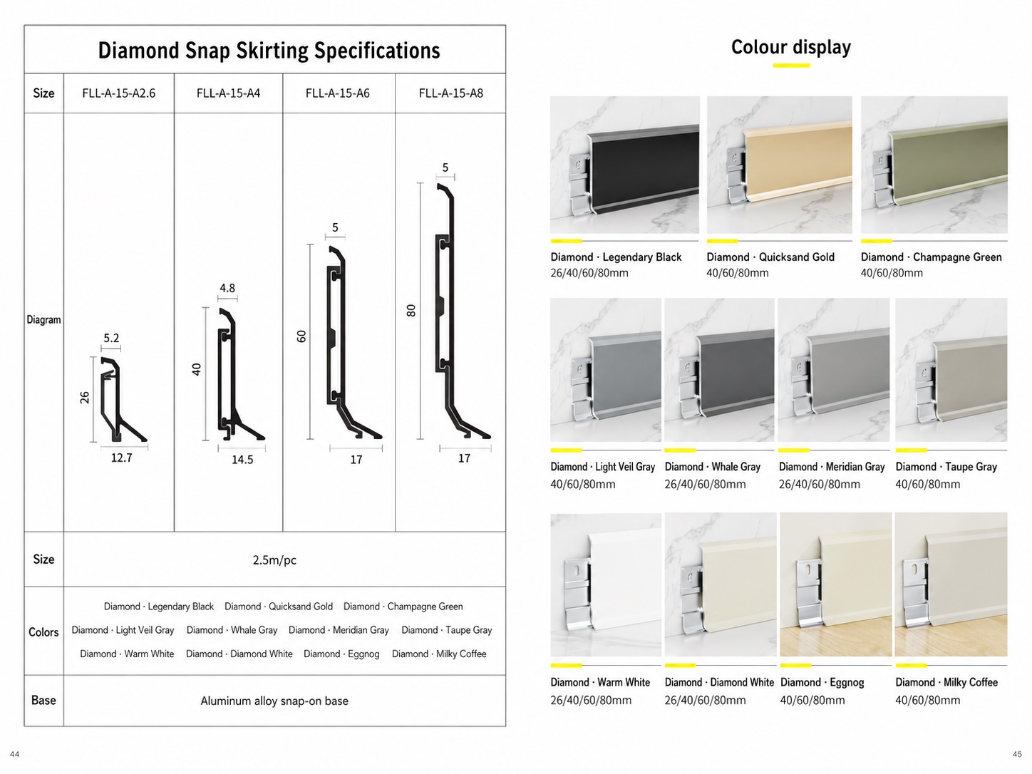 Skirting Line - Diamond Card Style - Flooring | CHEERFUL Kenya image 2 detail view