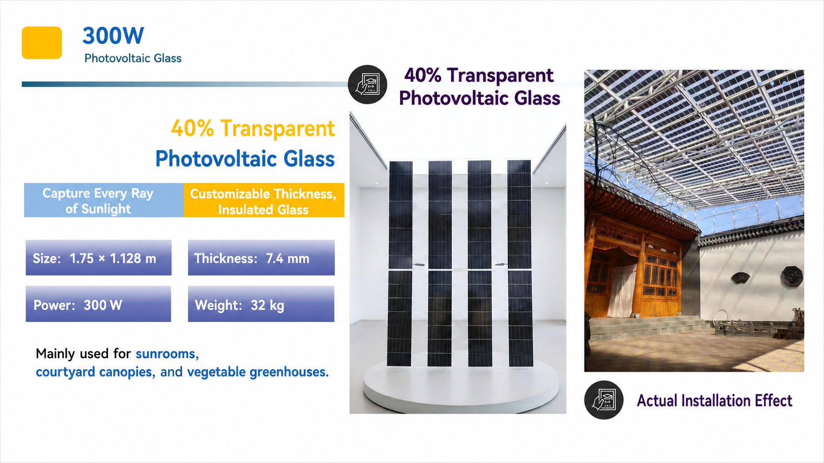 Power glass - Solar / Technical Innovative Products | CHEERFUL Kenya detail view