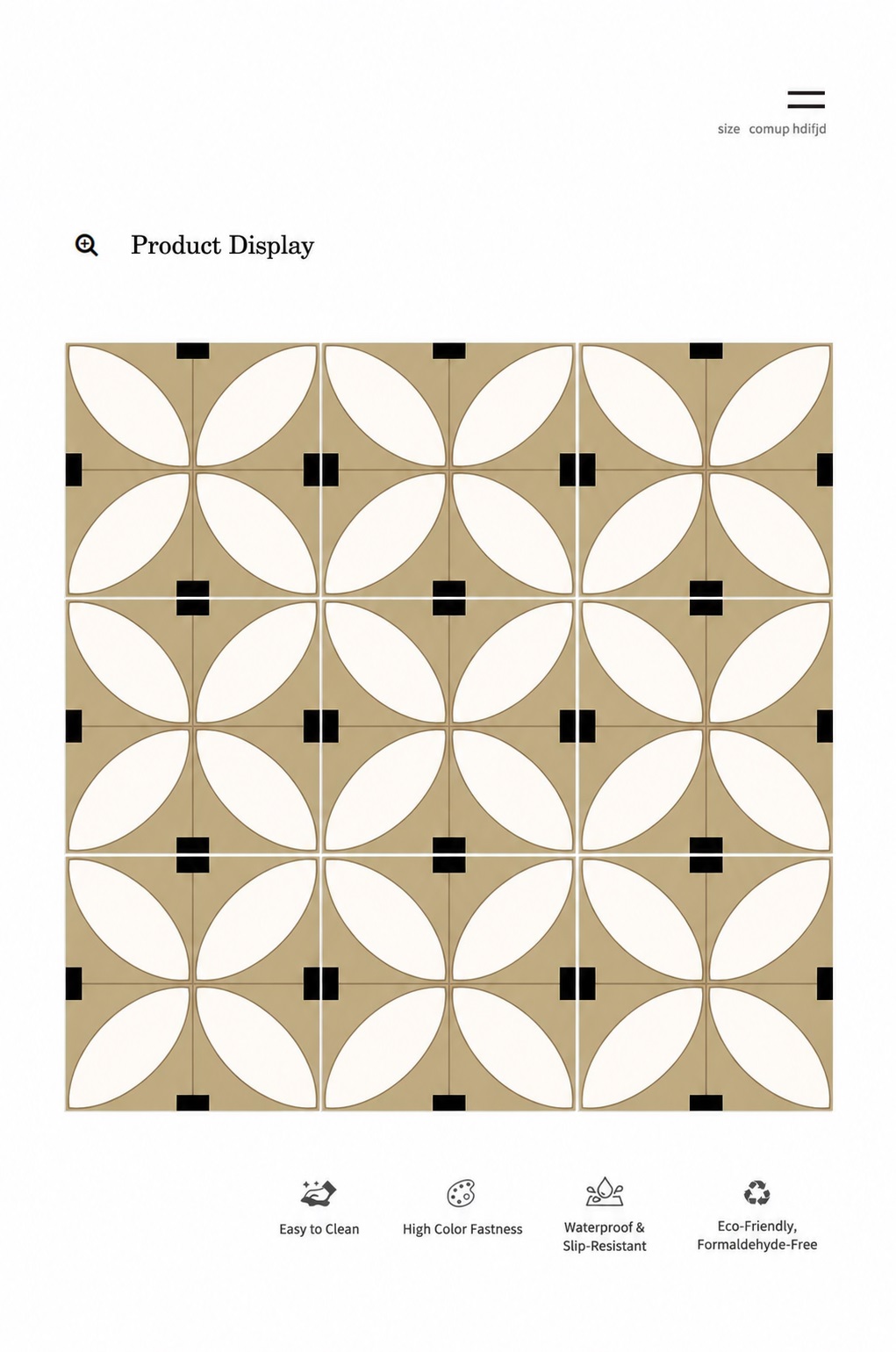 Time Residence Series - Tile(Small Stone) | CHEERFUL Kenya image 2 detail view