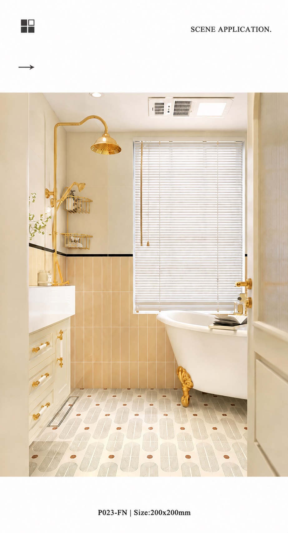Tiles - Time Residence Series - Tile(Small Stone) | CHEERFUL Kenya image 2 detail view
