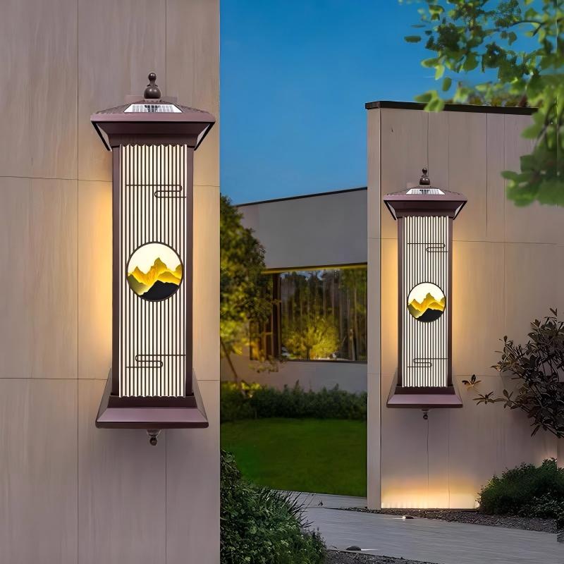 Solar powered lighting fixtures - wall lamps - Lighting Fixtures / Solar | CHEERFUL Kenya